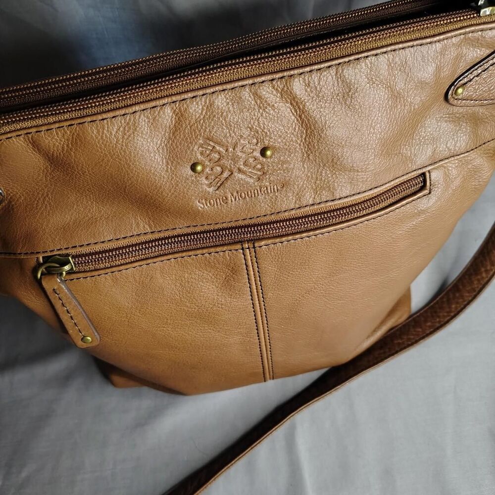 Stone-mountain Women's Brown and Tan Bag - Picture 8 of 8